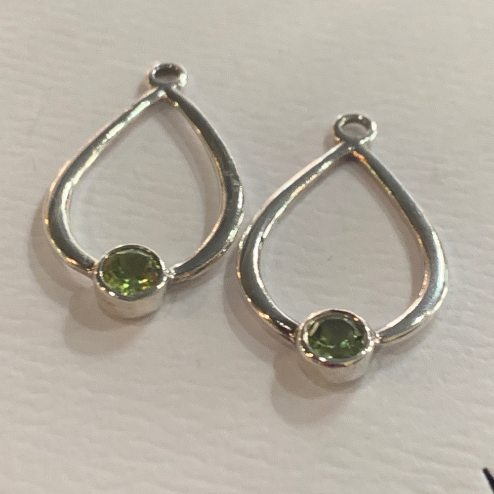 Retired Peridot Compose Earring Charms - image 3